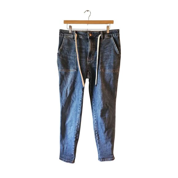 Judy Blue Running Free Jogger jeans sz 11 WJ191 - Picture 2 of 6